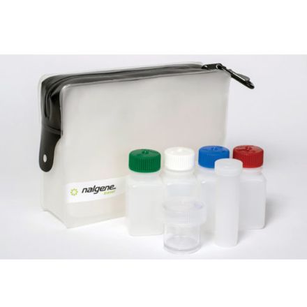Nalgene Small Travel Kit w/Carrying Case - 6 Plastic Containers