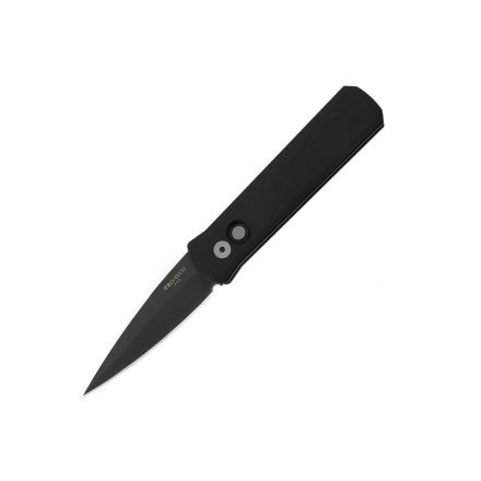 Pro-Tech Godson Tactical Auto Knife Black DLC Blade 3.15