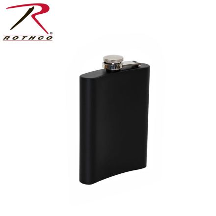 Rothco Stainless Steel Flask - Black