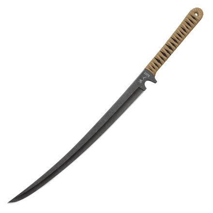 Black Ronin Combat Wakizashi Sword w/Black StoneWash Blade