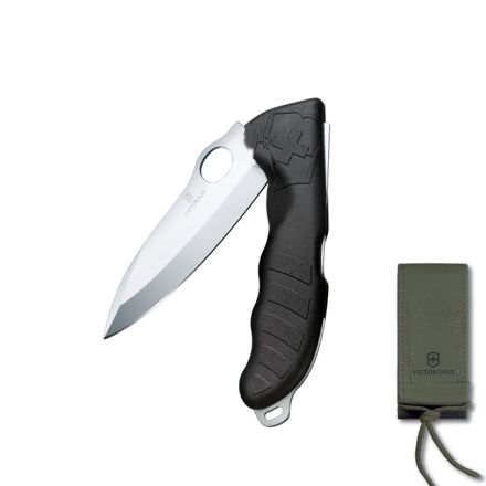 Victorinox Hunter Pro Lock Blade w/Lanyard Eyelet & Pouch 136mm 