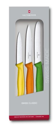 Victorinox Swiss Classic Paring Knife Set 3 Piece - Assorted Colours