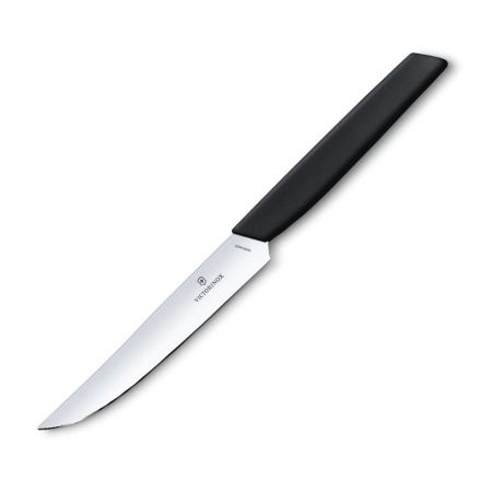 Victorinox Swiss Modern Steak Knife Plain 12 cm Black