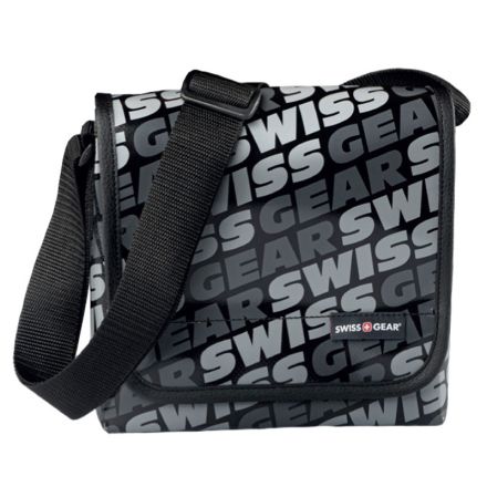 SwissGear Messenger Bag w/Grey/Grey Swiss Gear Logo - Large
