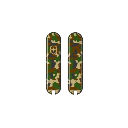 Victorinox Green Camo Handle Scale Set For 58mm Swiss Army Pocket Knives