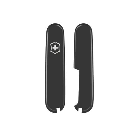 Victorinox Black Handle Scale Set For 84mm Swiss Army Pocket Knives