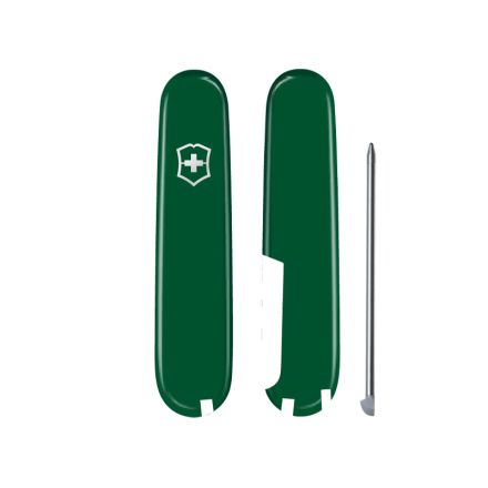 Victorinox Green Handle Scale Kit For 91mm Swiss Army Knife Plus Ball Pen