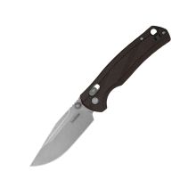 Kershaw Maneuver Duralock Flipper Dark Brown GFN w/StoneWash Blade Finish