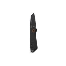 TACTICA Micro Folder Black G10 w/Black PVD D2 Blade Finish