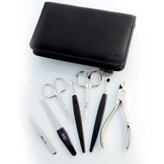 Alpen Professional Manicure Set 7 Piece Black Case