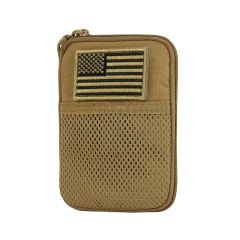 Condor Pocket Pouch w/US Flag Patch - Coyote Brown