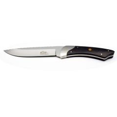 Chris Booysen Hunter Black Ivory Wood with Stainless Bolster