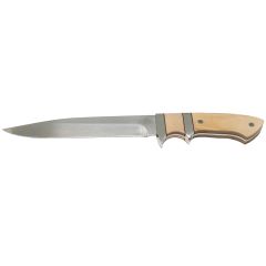 Des Waldeck 'Fighter' Elephant Ivory Handle w/Stainless Steel Bolster