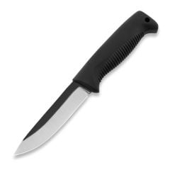 Peltonen M07 Ranger Puukko Black Handle w/Two-Tone Raw Finish Blade & Composite Sheath


