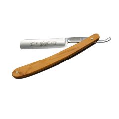 Giesen & Forsthoff Straight Razor 5/8" Stainless Steel w/Olive Wood Handle