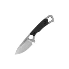 Kershaw Brace Neck Knife w/StoneWash Blade Finish