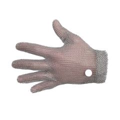 Wilcoflex Chainmail Glove Short - Left Hand Small 7-71/2 White