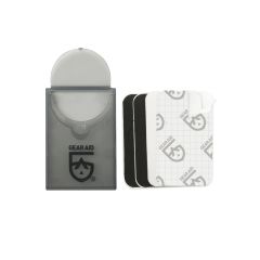 Tenacious Tape Mini Patches 1.5" x 2.5" 3 x Black Nylon/3 x Clear PVC