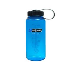 Nalgene Wide Mouth Sustain Water Bottle Slate w/Black Cap 400 ml