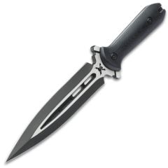 M48 Talon Dagger G 10 Handle w/Two-Tone Black-Satin Finish Blade