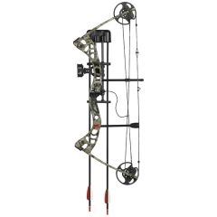 Velocity RACE 4x4 Youth Compound Bow Kit Camo - Up To 55 Lbs Set @ 29" Draw Length RH