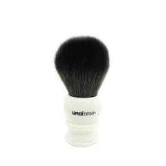 Yaqi White Knight Black Synthetic Fibres w/White Handle 30 mm