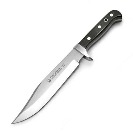 Puma Phoenix Pakka Wood Hunting Knife w/Leather Sheath