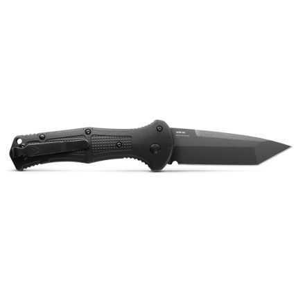Sharp Edge Benchmade Claymore Auto Black Grivory Handle w/Cobalt