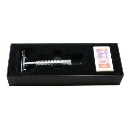 Sharp Edge Giesen & Forsthoff Timor Safety Razor Short Knurled