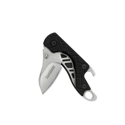 Sharp Edge Kershaw Cinder - Keychain Knife w/StoneWash Blade Finish
