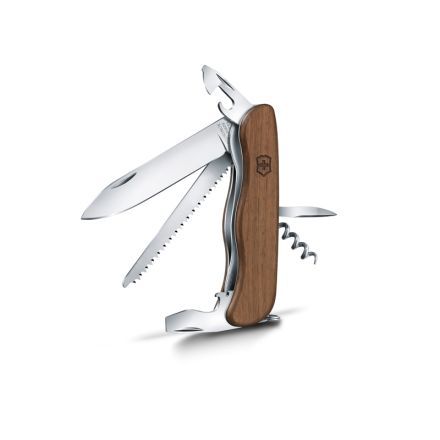 Sharp Edge Victorinox Forester Wood - Walnut Wood w/Liner Lock