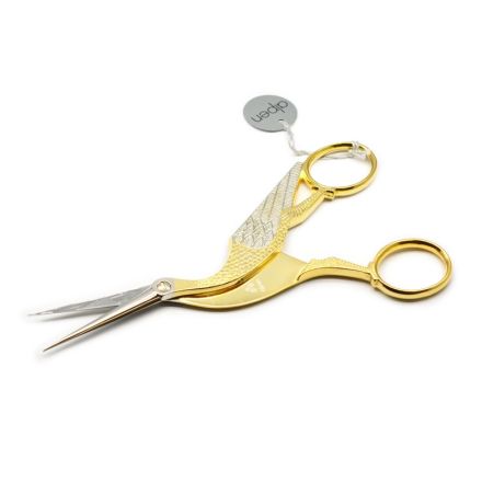Alpen Stork Embroidery Scissors  6.5