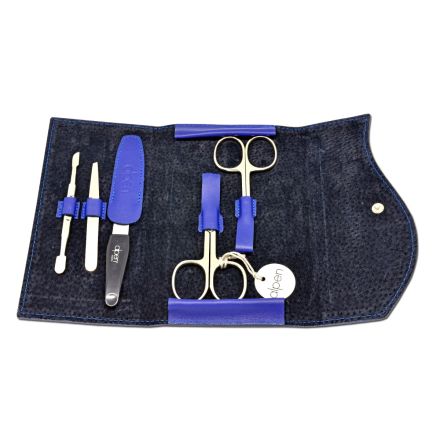 Alpen Professional Manicure Set 5 Piece Blue Case