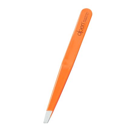 Alpen Tweezer Slanted Neon Orange 10 cm