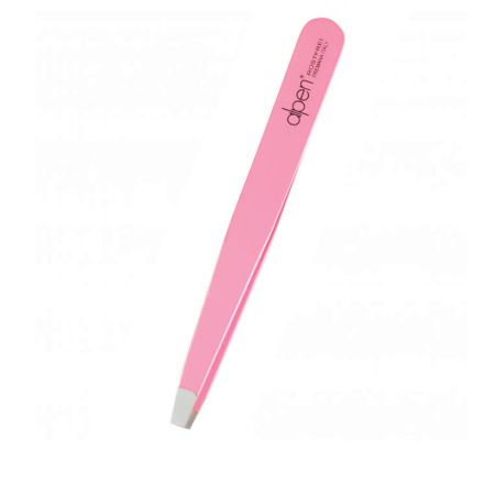Alpen Tweezer Slanted Pink 10 cm