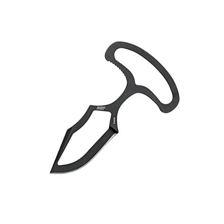ASP PDK Push Knife S Textured Polymer Handle w/Black PVD AUS-8 Steel Blade Finish