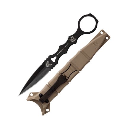 Benchmade SOCP Dagger w/BK1 Black Coated Blade & Sand Sheath