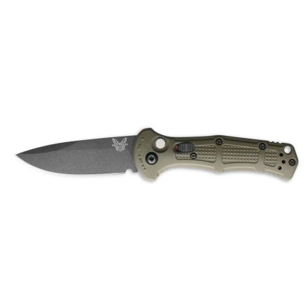 【格安】CLAYMORE 3FACE+ X Sharp Edge Benchmade Mini Claymore Auto Ranger Green Grivory