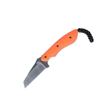 CRKT S.P.I.T. Orange G10 w/Dual StoneWash & Satin Blade