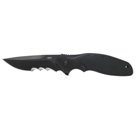 Sharp Edge CRKT Shenanigan Assisted Opening w/Black Veff Serrated