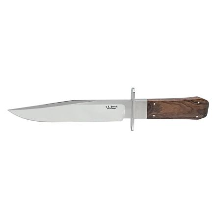 Cedric Pannell Fighter Coffin Handle Bowie w/Stainless Steel Guard