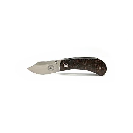 Lourens Prinsloo LL Folder w/Red Carbon Fiber Handle