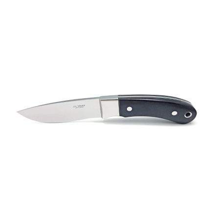 Japie Visser Drop Point Utility w/Matumi  Wood Handle