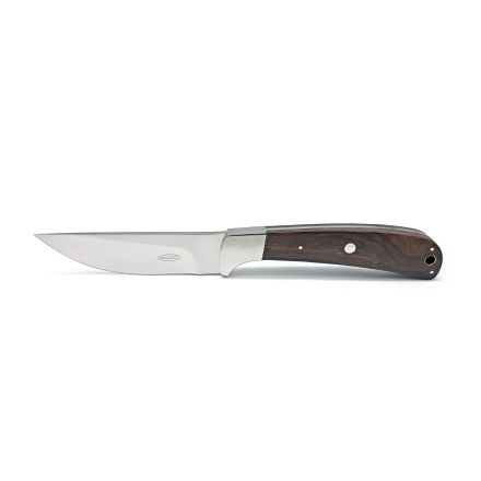Des Waldeck Trail Point Hunter Tamboti Wood Handle w/Stainless Steel Bolster