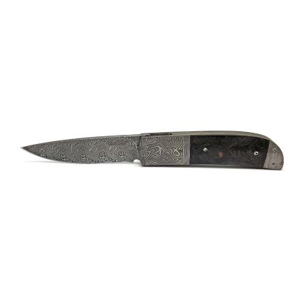 John Wilmot Folder - Carbon Fibre w/Swedish Stainless DamaSteel Blade