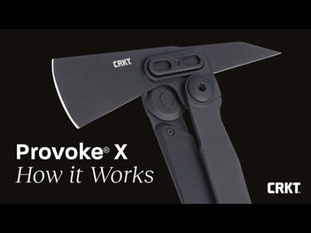 Sharp Edge CRKT Provoke X Morphing Pocket Axe - Black