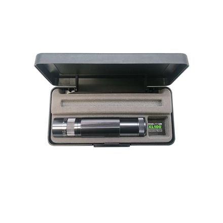 Maglite XL100 LED Flashlight Pewter 83-Lumens in Presentation Box