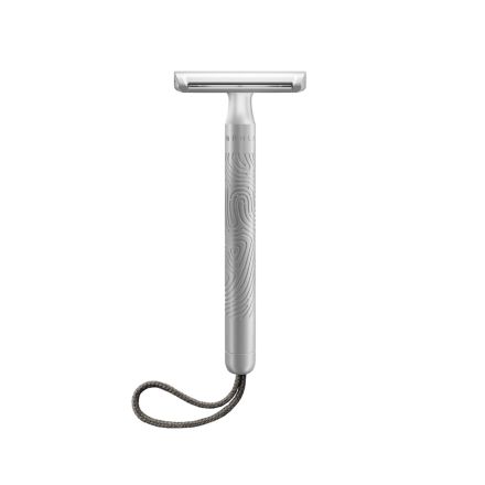 Muhle Companion Double-Edged Safety Razor w/Stone Grey Strap