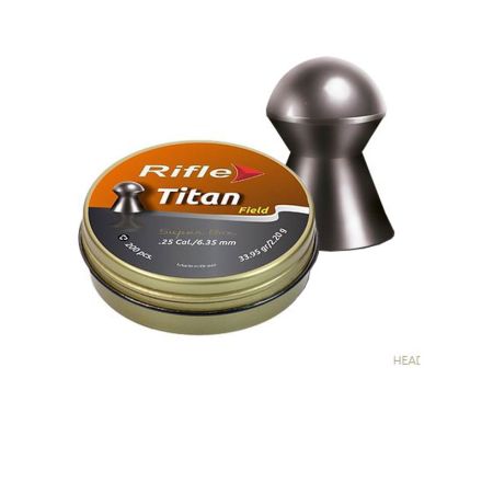 RIFLE 6.35 Sport & Field Series Titan SB Pellet SB .25/6.35 mm - 200 Pieces