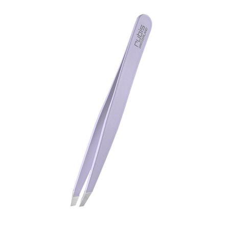 Rubis Slanted Classic Satin Tweezer Mauve